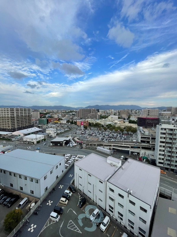 【福岡市東区東浜のマンションのバルコニー】