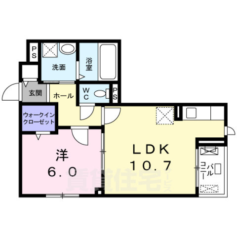 ラフレシール　ヌフの間取り