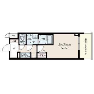 S-RESIDENCE一宮駅前の間取り