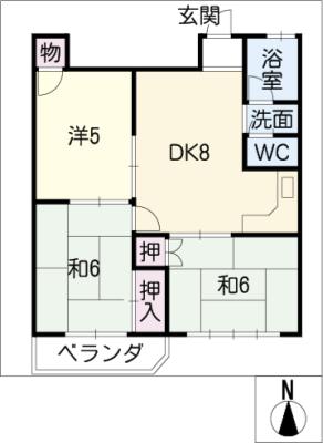 青木ビルの間取り