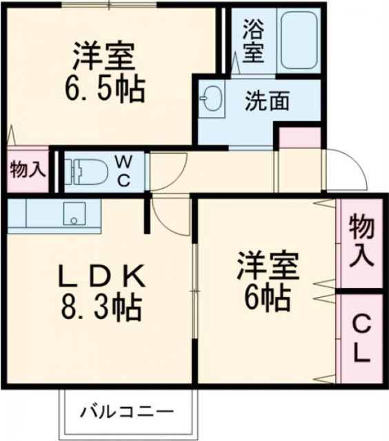 和み　D棟の間取り