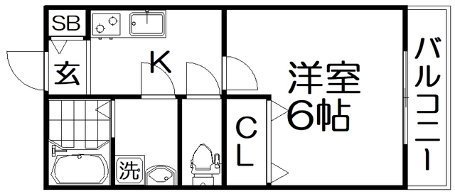 KTIレジデンス枚方の間取り