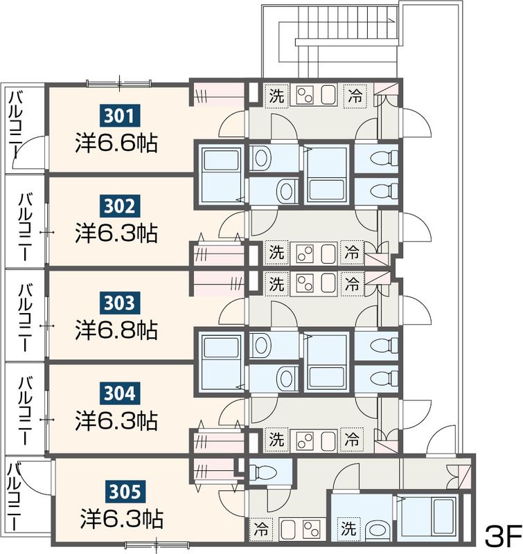 MELDIA高座渋谷4の間取り