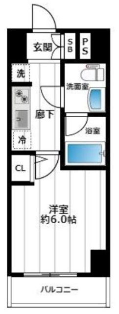 川口市西川口のマンションの間取り