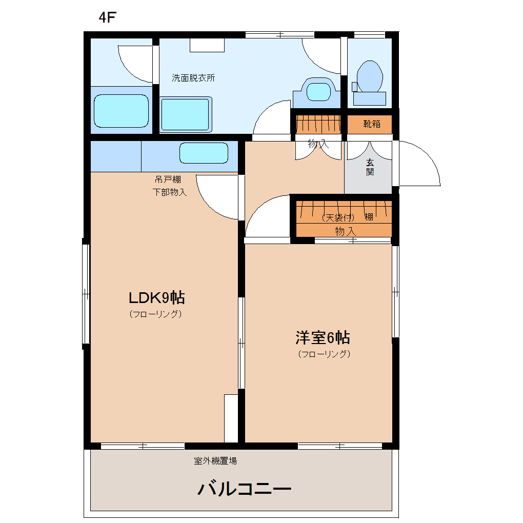 コスモスハウスの間取り