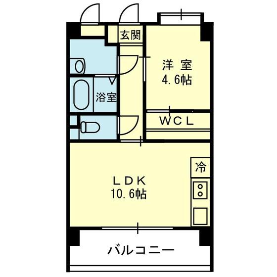 グランデュール月出の間取り