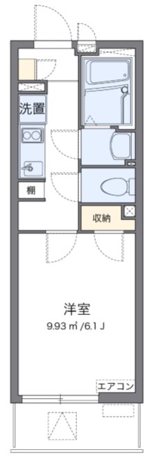 プレミール蕨の間取り