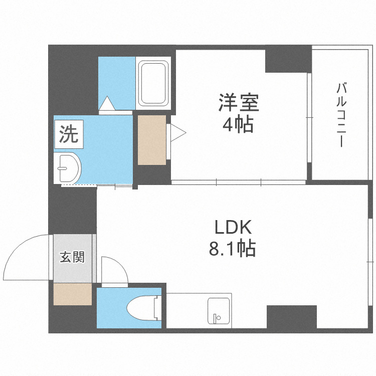 FDS VALORの間取り