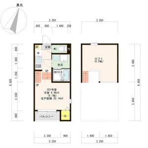 Reve長町(八本松一丁目(3)C)の間取り