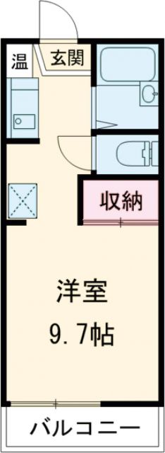 三重郡朝日町大字縄生のアパートの間取り