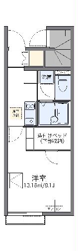 レオネクストハニカムエイトの間取り