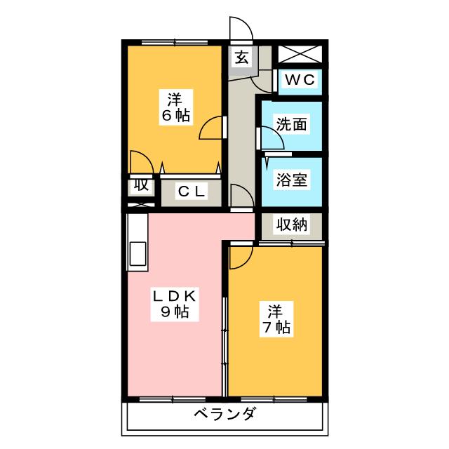 グラシアの間取り