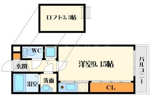 フォレステージュ江坂垂水町の間取り