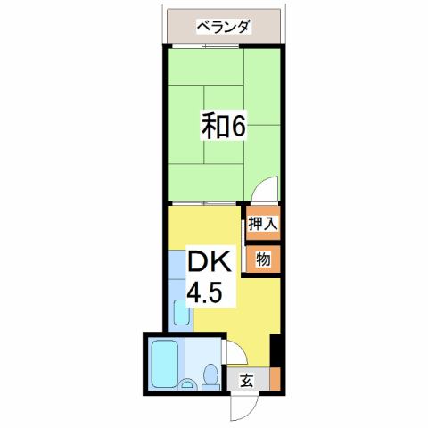 文京パセオの間取り