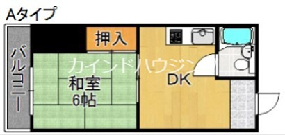 住吉ハイツの間取り