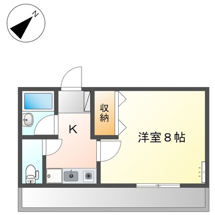 エスポワール朝倉の間取り