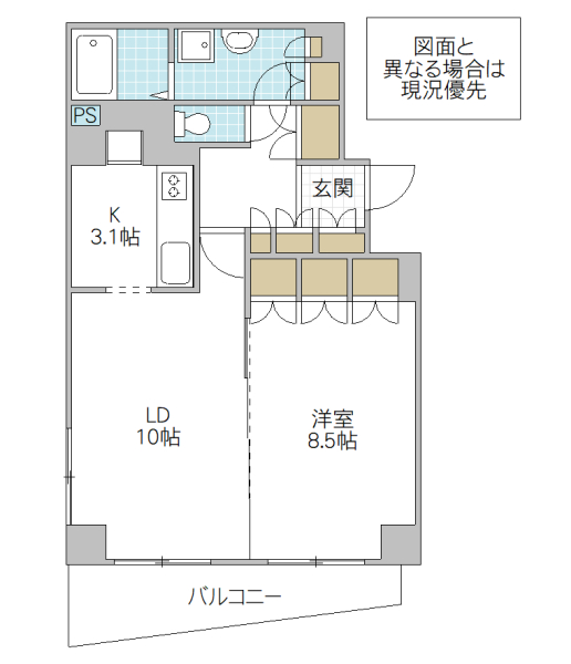 あむねす・　みとの間取り