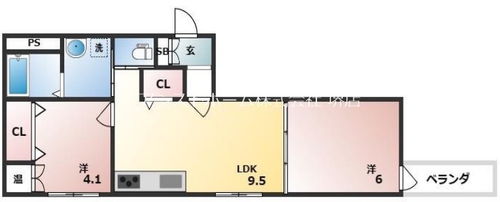 GRANDIR石津川の間取り