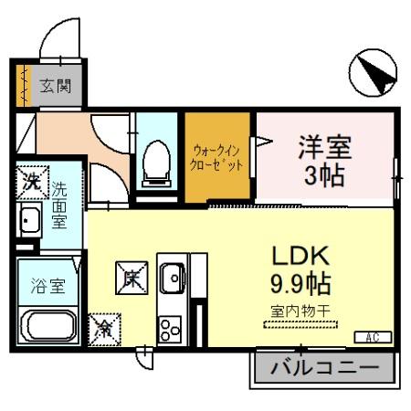 D-ROOM宮原IIの間取り