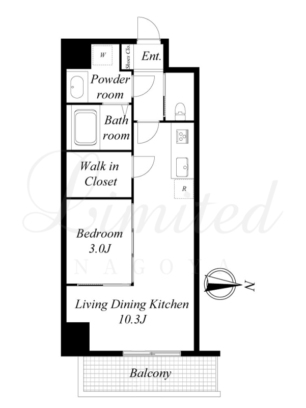 BMG RESIDENCEの間取り