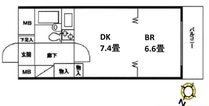 白金アネックスの間取り