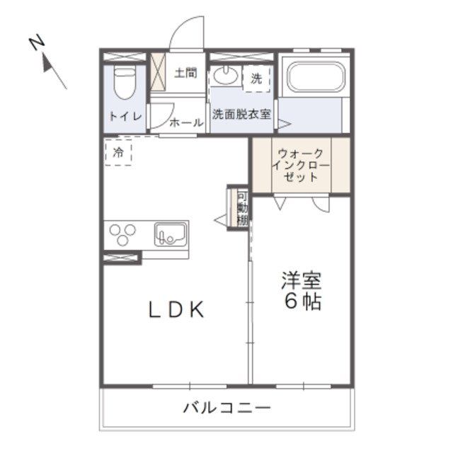 シオンハイムの間取り