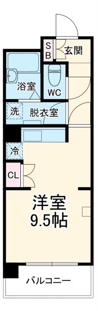 ライオンズマンション徳川の間取り