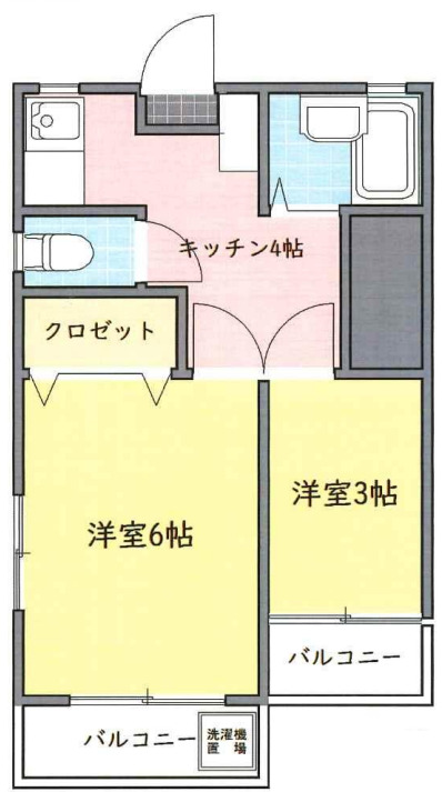 【コンフォート東尾久の間取り】