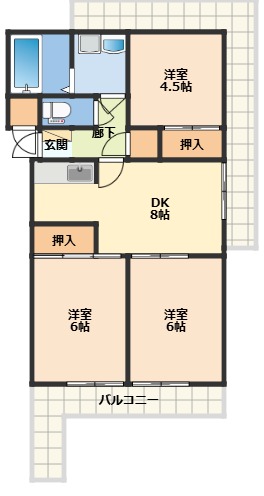 ステージ金池の間取り