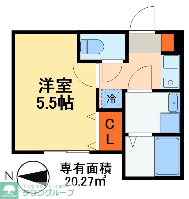 仮)鎌ケ谷市東道野辺2丁目新築計画の間取り