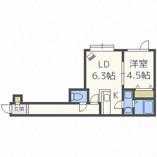 アスリートの間取り