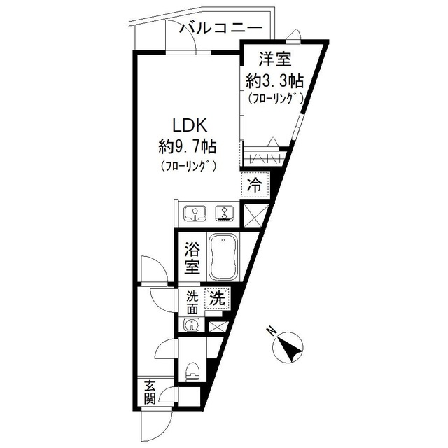 【コンポジット南雪谷の間取り】