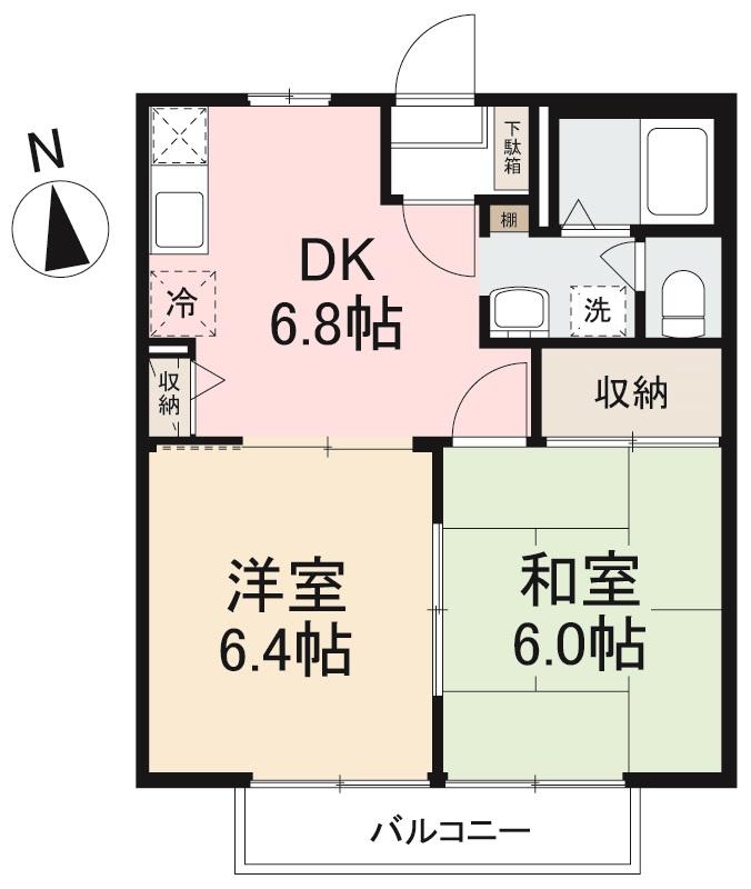 ディアスＴＡＫＡＯの間取り