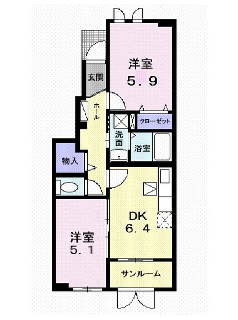 カミーノの間取り