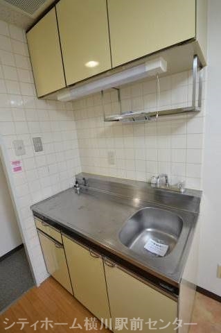 キッチン　ガス２口対応キッチン