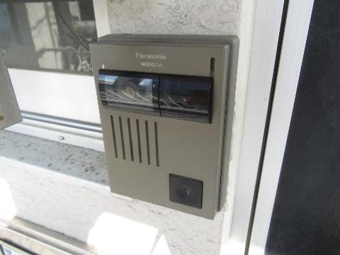 　セキュリティ　カメラ付インターホン