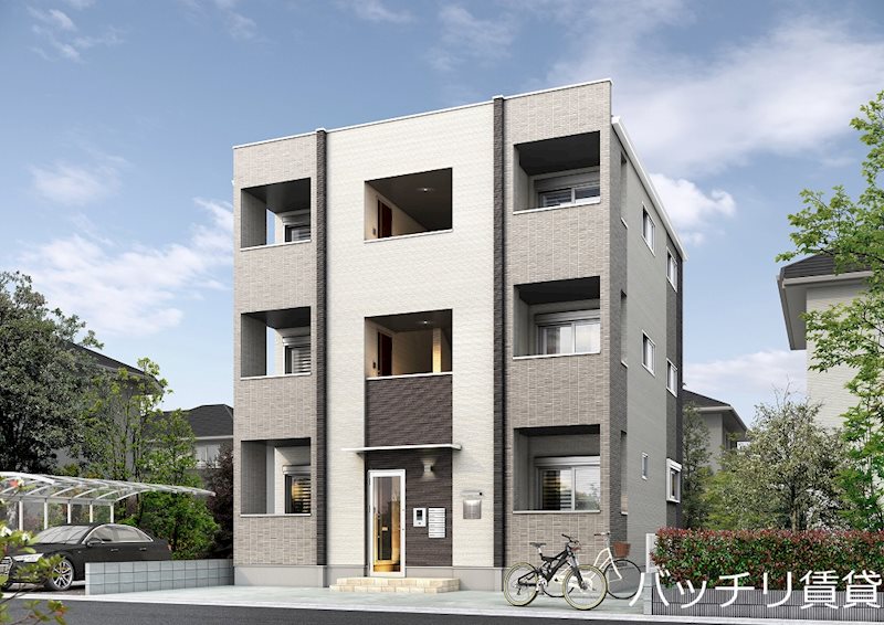 建物外観　新築の為　イメージパース。現状優先。