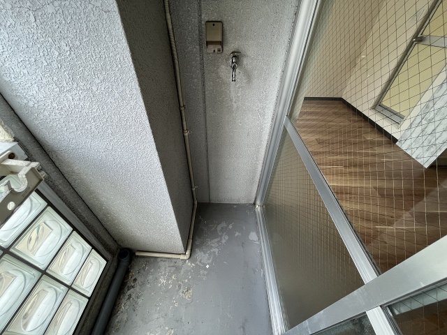 バルコニー　落ち着いた時間を過ごせるバルコニーです