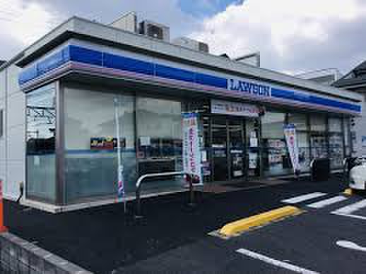コンビニ　ローソン 清須二ツ杁駅前店（コンビニ）まで500m