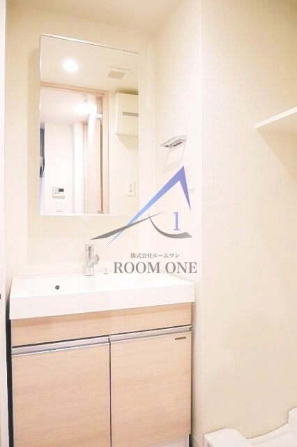 洗面設備　洗面台です。