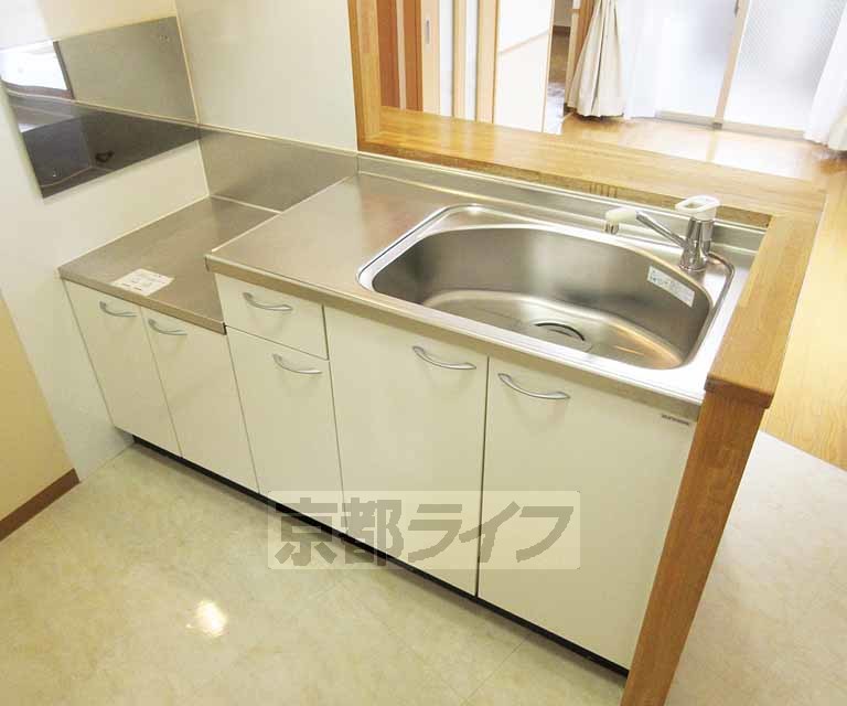 キッチン　料理がはかどる大きさのキッチン・