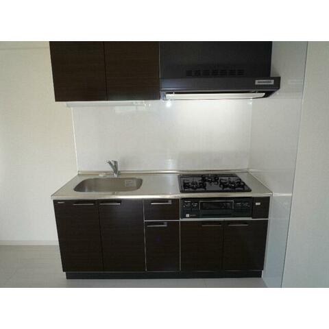 キッチン　ガス3口システムキッチン♪