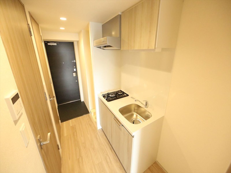 キッチン　システムキッチン（ガス2口コンロ付）　同仕様写真