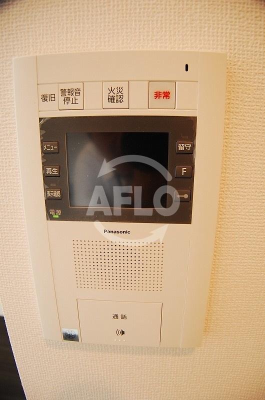 セキュリティ　プライムアーバン松屋町　モニター付きインターフォン