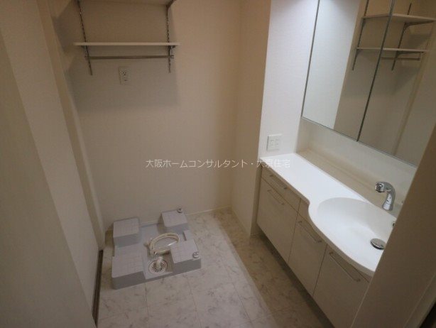 洗面設備　同タイプモデルルーム