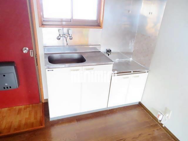 キッチン　２口コンロ設置可能