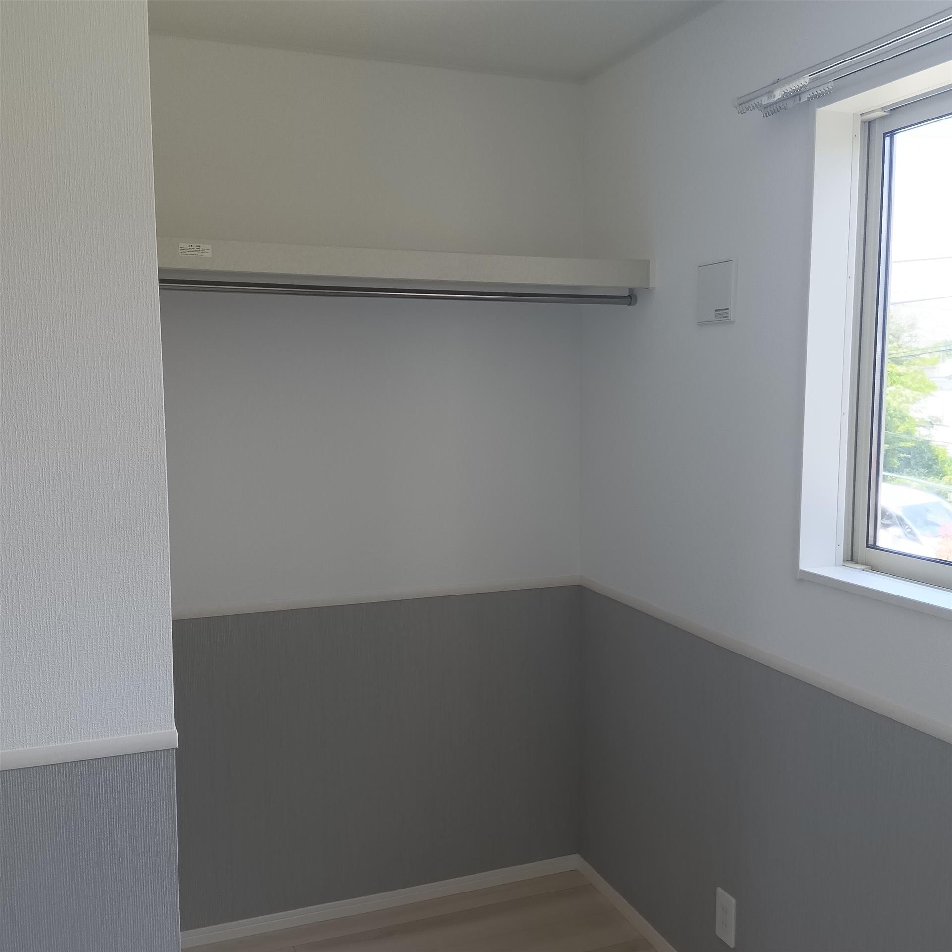 収納　写真は別部屋です。