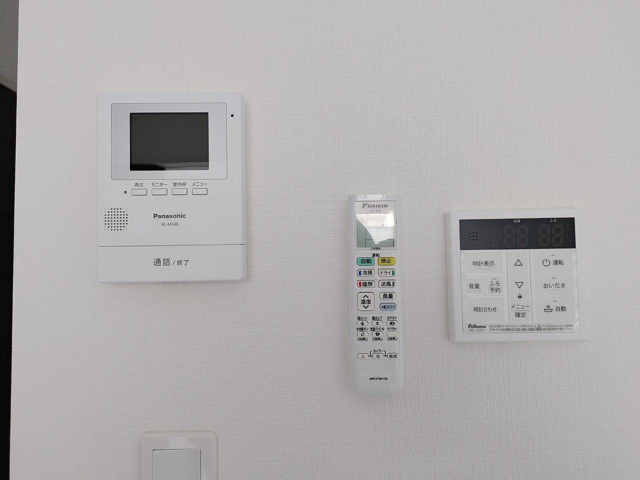 セキュリティ　写真は別部屋です。