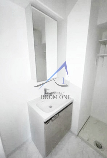 洗面設備　洗面台です。