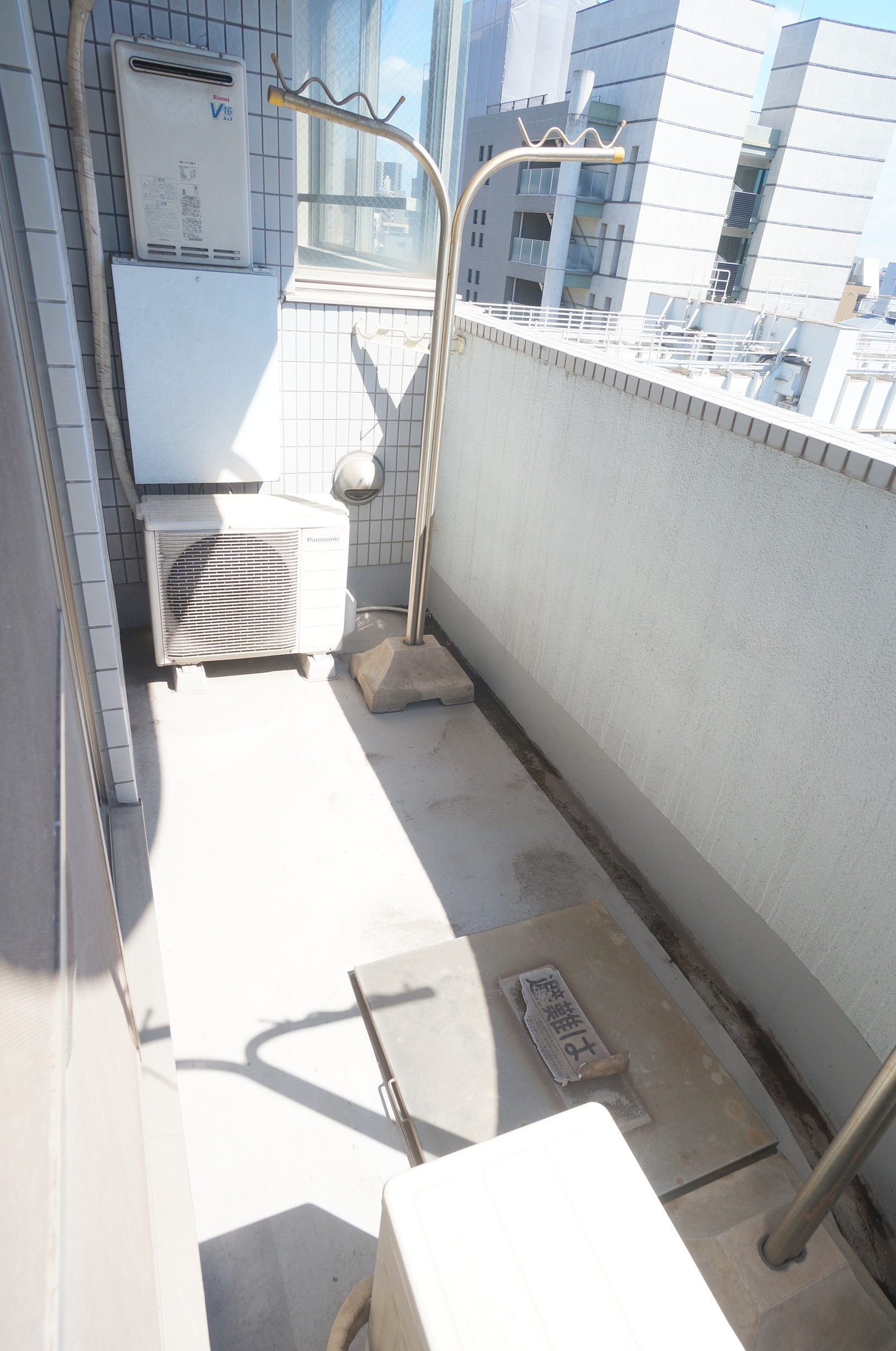 バルコニー　※同タイプ別号室の写真です